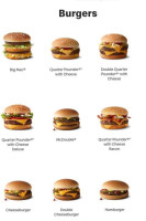 Mcdonald's food