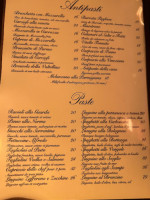 La Pizzeria Di Rebellato menu