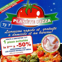 Planète Pizza food