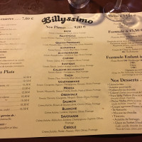 Billyssimo food