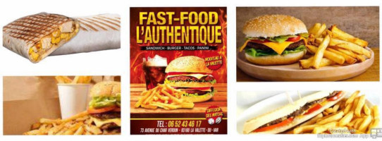 L'authentique Fast Food food