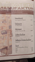 Pass'port Brasserie Creperie Glacier Cocktails Petits Dejeuner menu