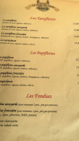 La Ferme De Lucien menu