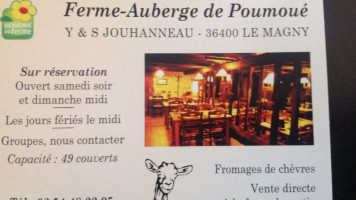 Ferme-auberge De Poumoue food