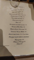 La Grignotiere menu