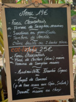 La Conserverie menu