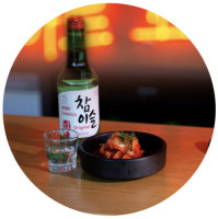 Comptoir Coreen Soju food