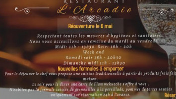 L'Arcadie food