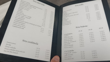 Auberge Fleurie Sarl menu