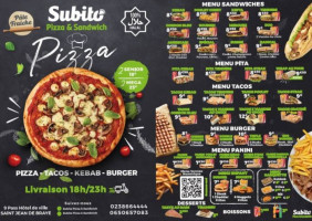 Subito Pizza Et Sandwich food