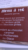 Le Rouable D'or menu
