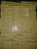 Biopizz menu