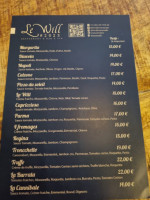 Le Will menu