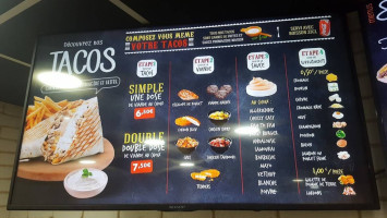 Taiba Pizza Sandwich menu