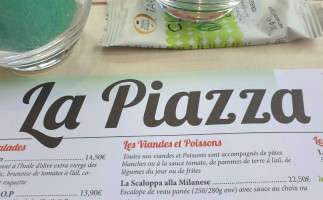 La Piazza menu