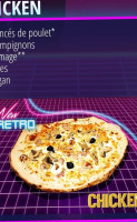 New Retro Pizza food