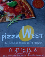 Pizza West food