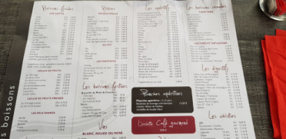 L'auberge De La Tour menu