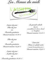 L'assiette Gourmande food