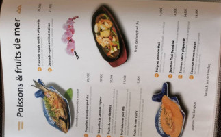 Thaï Bangkok à Mulhouse menu