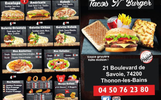 Tacos N Burger Thonons Les Bains food