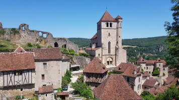 Le Saint Cirq Gourmand food