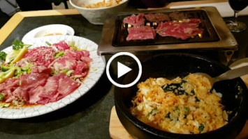 Korean Barbecue food