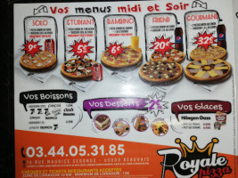 Royal Pizza food