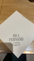 Big Fernand menu