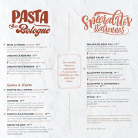 Signorizza Rivesaltes menu