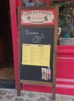 Estaminet Chez la vieille menu