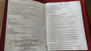 Cafe Panis menu