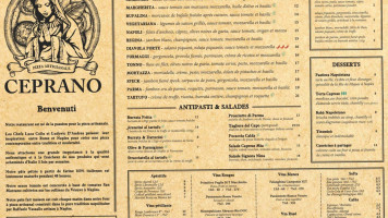 CEPRANO • Saint-Mandé menu