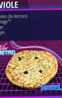 New Retro Pizza food