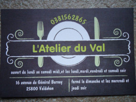 Atelier Du Val food