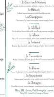 L’aromatique menu