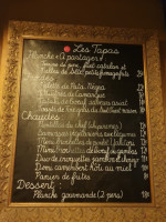 Le Dit Vin menu