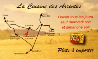 La Cuisine des Arrentes food