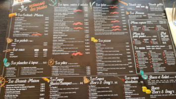 Wallilabou bay menu