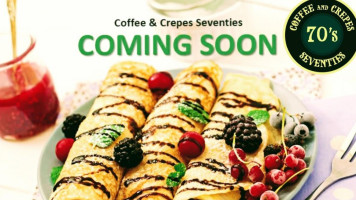 Coffee Crepes Seventies food