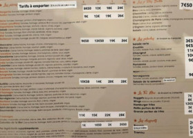 Bella Pizza menu