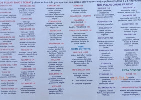 Goupizza menu