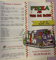 Le Camion Pizza Au Feu De Bois menu
