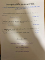 L'embaradere menu