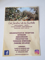 Les Jardins De La Castelle food