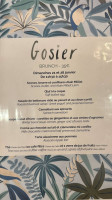 Gosier menu