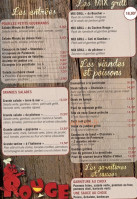 Au Cochon Rouge menu