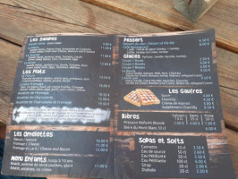 La Rioule menu