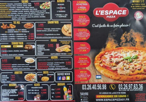 Espace Pizza food