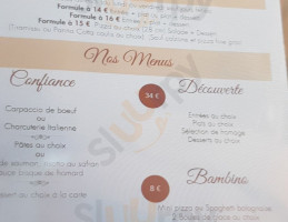 Le Venise menu